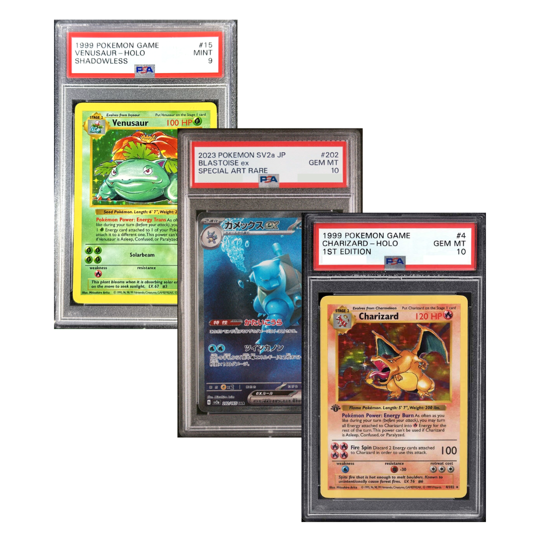 PSA cards examples